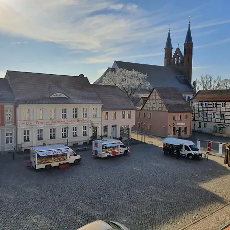 Cafe Schroeder Ferienwohnung Kyritz Exterior foto
